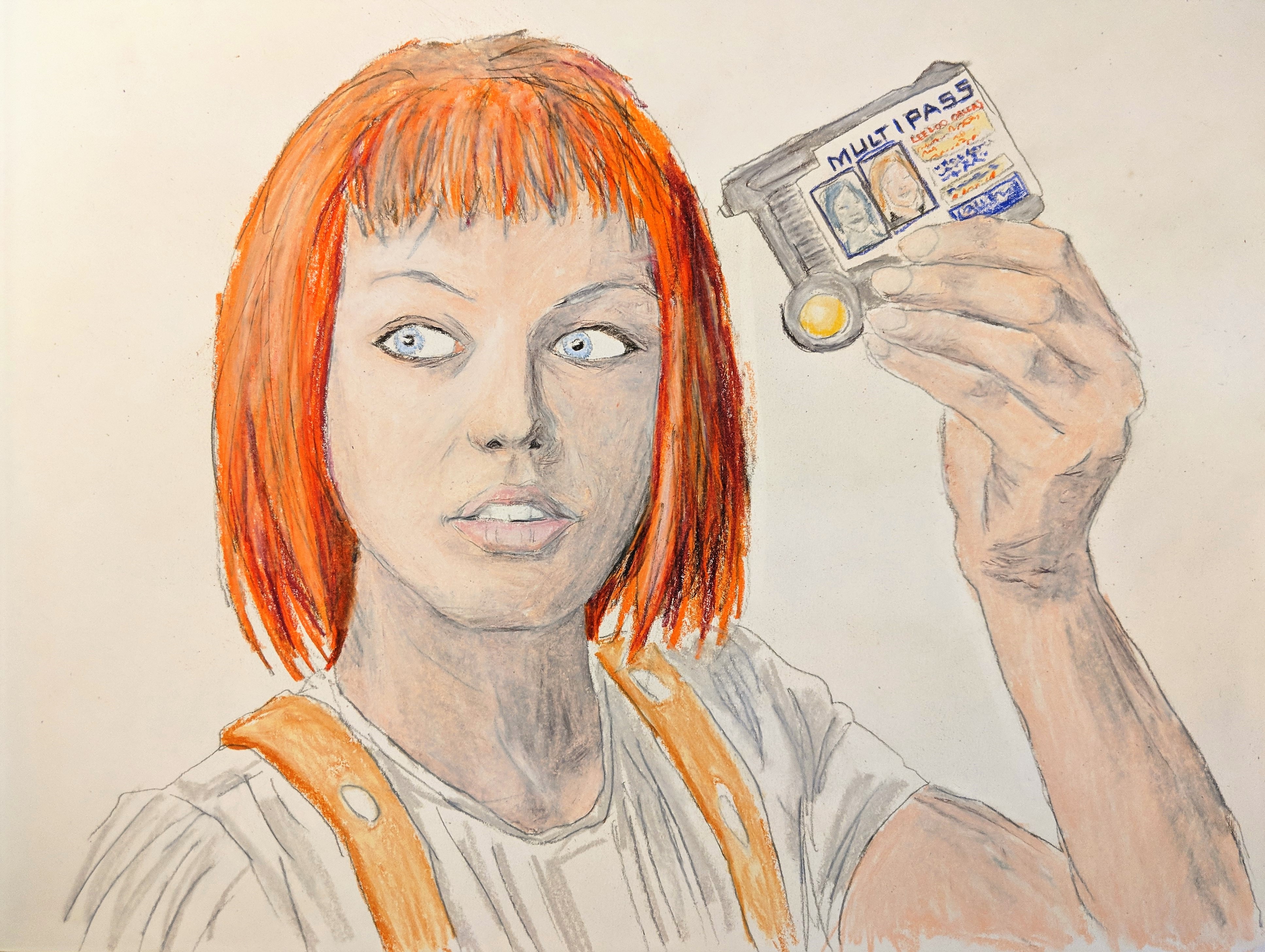 leeloo dallas multipass (the fifth element)